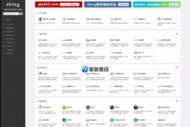 响应式网址导航网站源码 微信分类导航主题模板 Z-BlogPHP