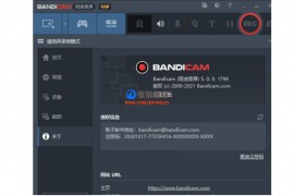 高清录屏软件 Bandicam 5.0.0.1796 VIP（班迪录屏）绿色免安装版本