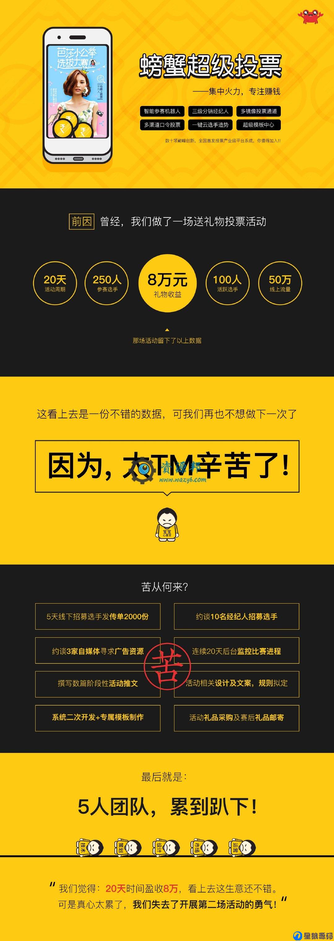 螃蟹投票1.9.3全模板安装更新一体包全功能开源版（星狼已测试） 第7张